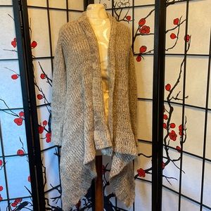 Suss long sleeve sweater/wrap